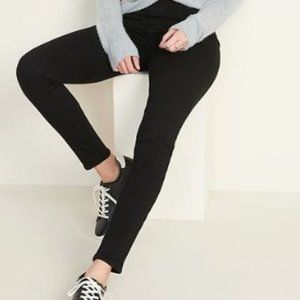 Rockstar Womens Black High-Waisted Built-In Warm Jeggings Size 6